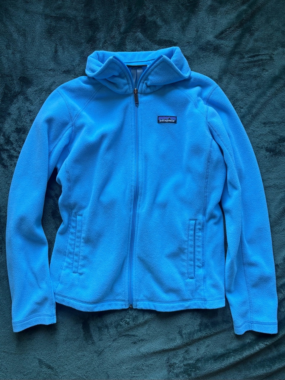 Patagonia Synchilla Full-Zip Fleece Jacket Blue Women M